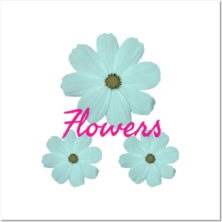 Flower design Posters and Art